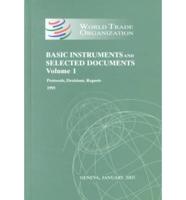 World Trade Organization Basic Instruments and Selected Documents