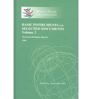 Basic Instruments and Selected Documents Vol. 2