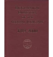 Biographical Directory of the Federal Judiciary, 1789-2000