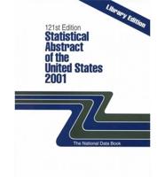 Statistical Abstract of the United States 2001