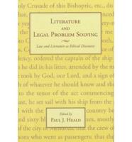 Literature and Legal Problem Solving