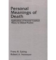 Personal Meanings of Death