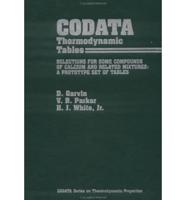 CODATA Thermodynamic Tables
