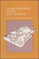 Spatial Variabilities of Soils and Landforms