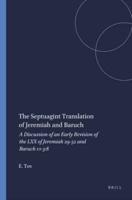 The Septuagint Translation of Jeremiah and Baruch