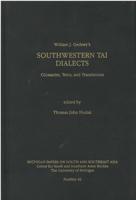 William J. Gedney's Southwestern Tai Dialects