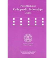 Postgraduate Orthopaedic Fellowships 2006