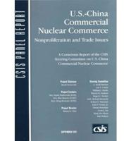 U.S.-China Commerical Nuclear Commerce