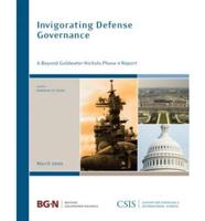 Invigorating Defense Department Governance