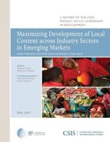 Maximizing Development of Local Content Across Industry Sectors in Emerging Markets