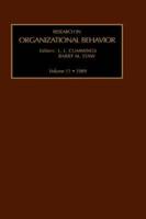 Research in Organizational Behavior