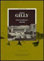 Friedrich Gilly - Essays on Architecture 1796- 1799