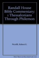 1 Thessalonians Through Philemon