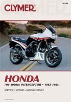 Honda 700-1000 Cc Interceptor, 1983-1985