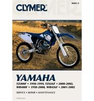 Clymer Yamaha YZ400F 1998-1999, WR400F 1998-2000 & YZ426F 2000