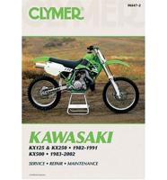 Clymer Kawasaki KX125 & KX250, 1982-1991, KX500, 1983-2002