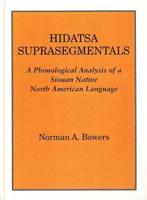 Hidatsa Suprasegmentals