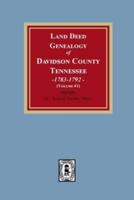 Land Deed Genealogy of Davidson County, Tennessee