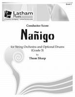 Nanigo for String Orchestra and Optional Drums - Score