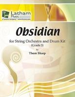 Obsidian for String Orchestra and Drum Kit