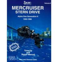 Seloc Mercruiser Stern Drives 1992-96 Repair Manual