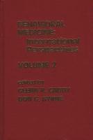 Behavioral Medicine: International Perspectives, Volume 2
