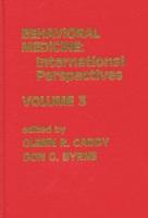 Behavioral Medicine: International Perspectives, Volume 3