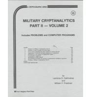 Military Cryptoanalytics