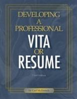 Developing a Professional Vita or Resume