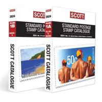 2024 Scott Stamp Postage Catalogue Volume 1: Cover Us, Un, Countries A-B (2 Copy Set)