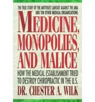 Medicine, Monopolies, and Malice