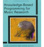 Knowledge-Based Programming for Music Research