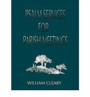 Psalm Services for Parish Meetings