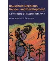 Household Decisions, Gender, and Development