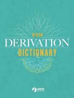Heron Derivation Dictionary - Hardback