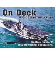 On Deck USS Lexington (CV-16)