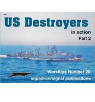 Us Destroyers in Action