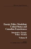 Energy Policy Modeling Vol.2 Integrative Energy Policy Models