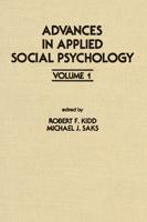 Advances in Applied Social Psychology: Volume 1
