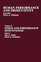 Stress and Performance Effectiveness: Volume 3