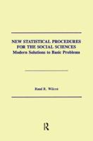 New Statistical Procedures for the Social Sciences