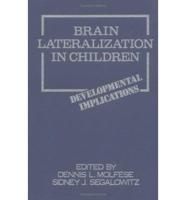 Brain Lateralization in Children