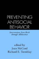 Preventing Antisocial Behavior