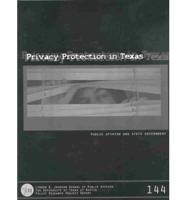 Privacy Protection in Texas