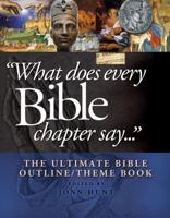 What Does Every Bible Chapter Say .