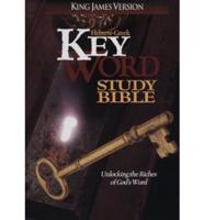 The Hebrew-Greek Key Study Bible/King James Version/Bonded Black Leather. Bonded: Black