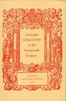 English Literature in the Seventeenth Century