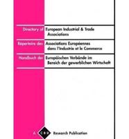 Directory of European Industrial & Trade Associations