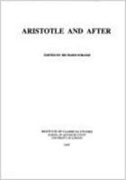 Aristotle and After