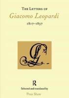Letters of Giacomo Leopardi, 1817-1837